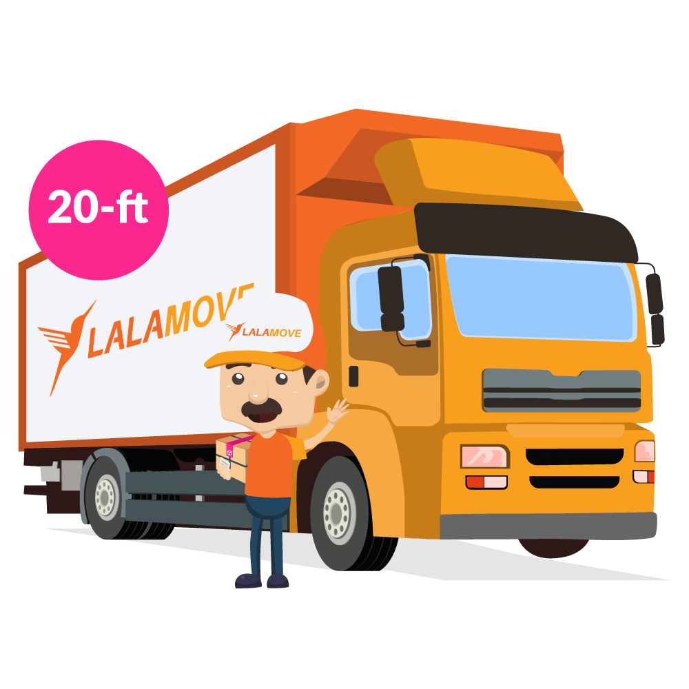 Lalamove On-demand Delivery 20ft Lorry