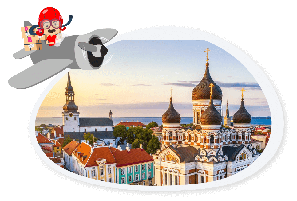 International Shipping from Malaysia to Estonia