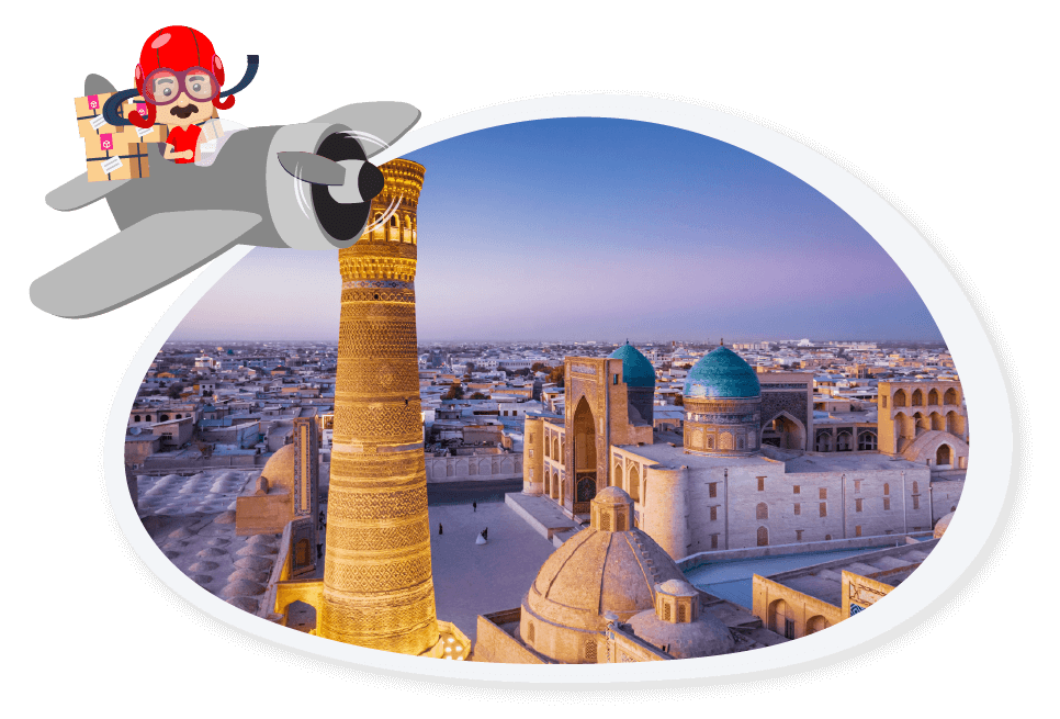 International Shipping from Malaysia to Uzbekistan