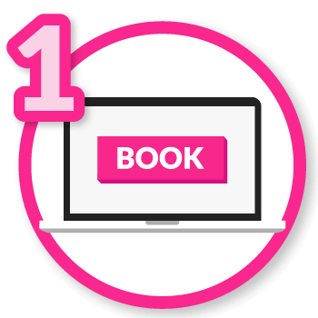 Tracking WhatsApp - Step 1 Sign Up and Book