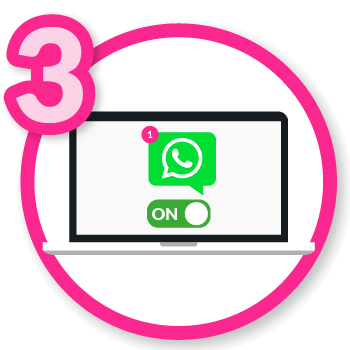 Tracking WhatsApp - Step 3 Fill Up Necessary Details