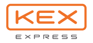 KEX Express Tracking Courier Logo