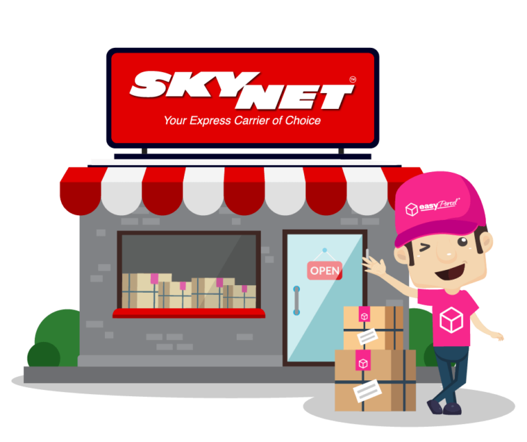 Skynet courier