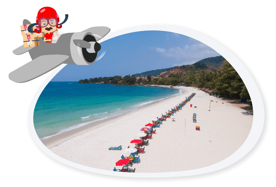 International Shipping from Malaysia to morocco