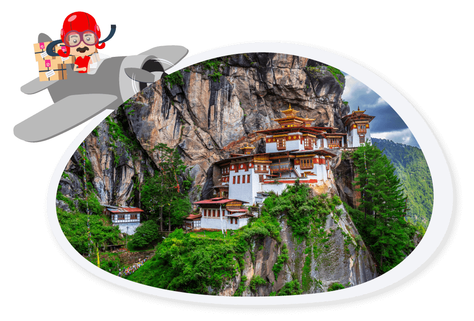 International Shipping from Malaysia to Bhutan