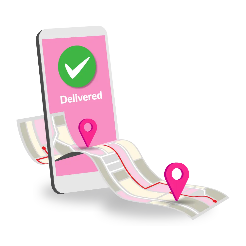 on-demand-delivery-map-phone