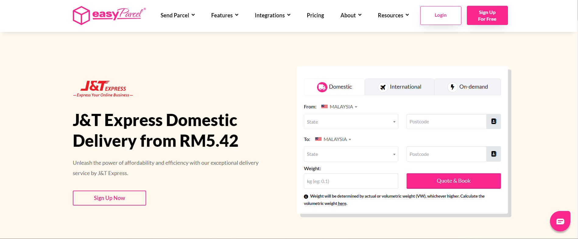 J&T Express -Best Courier To Send Parcel Within Malaysia 2024