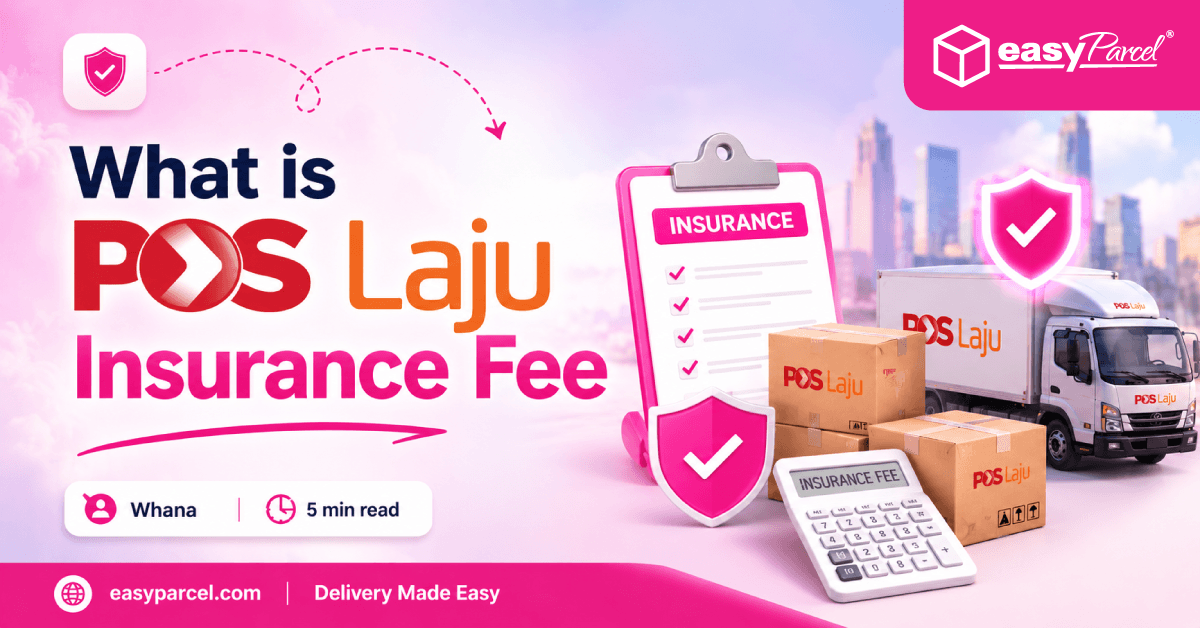What is Pos Laju Insurance Fee