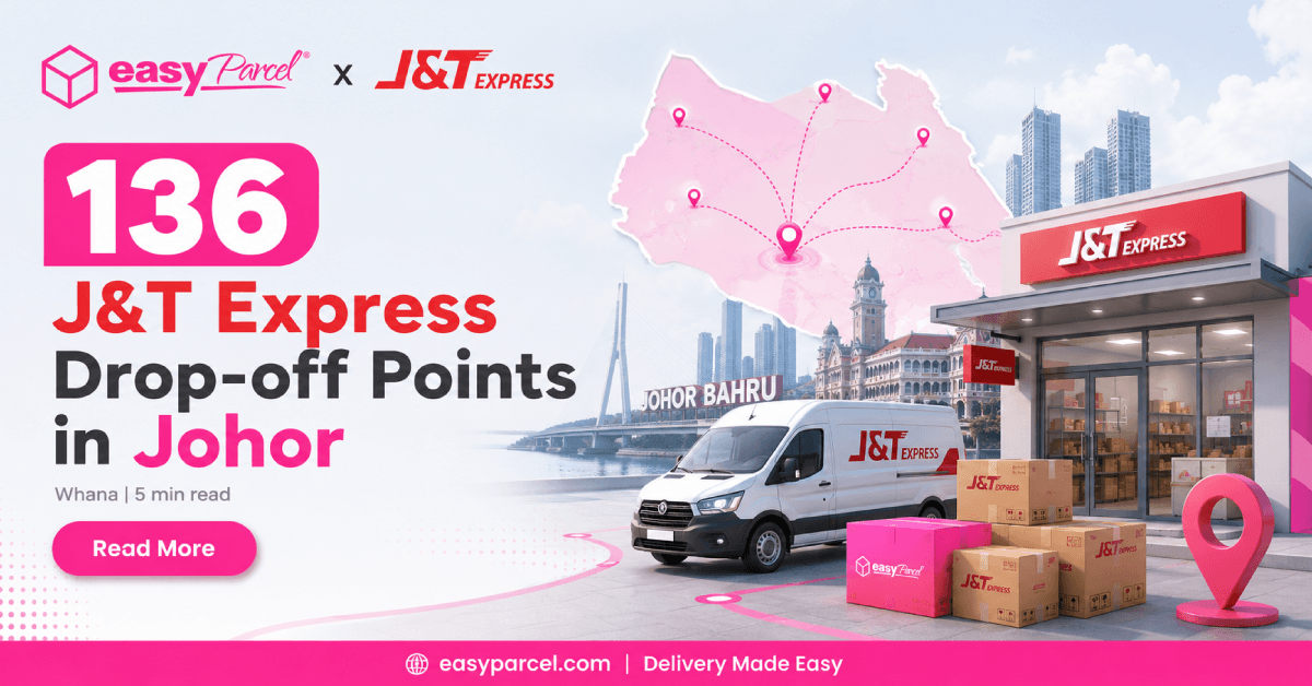 J&T Express Drop Off Points in Johor