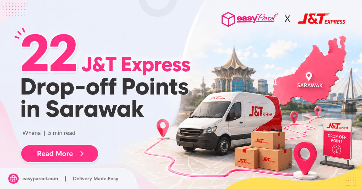 J&T Express Drop Off Points in Sarawak