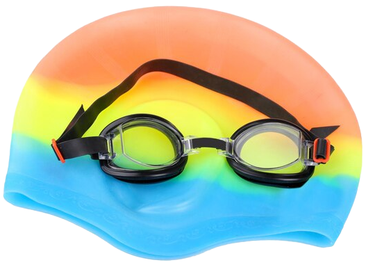 Unisex Swimcap & Goggles