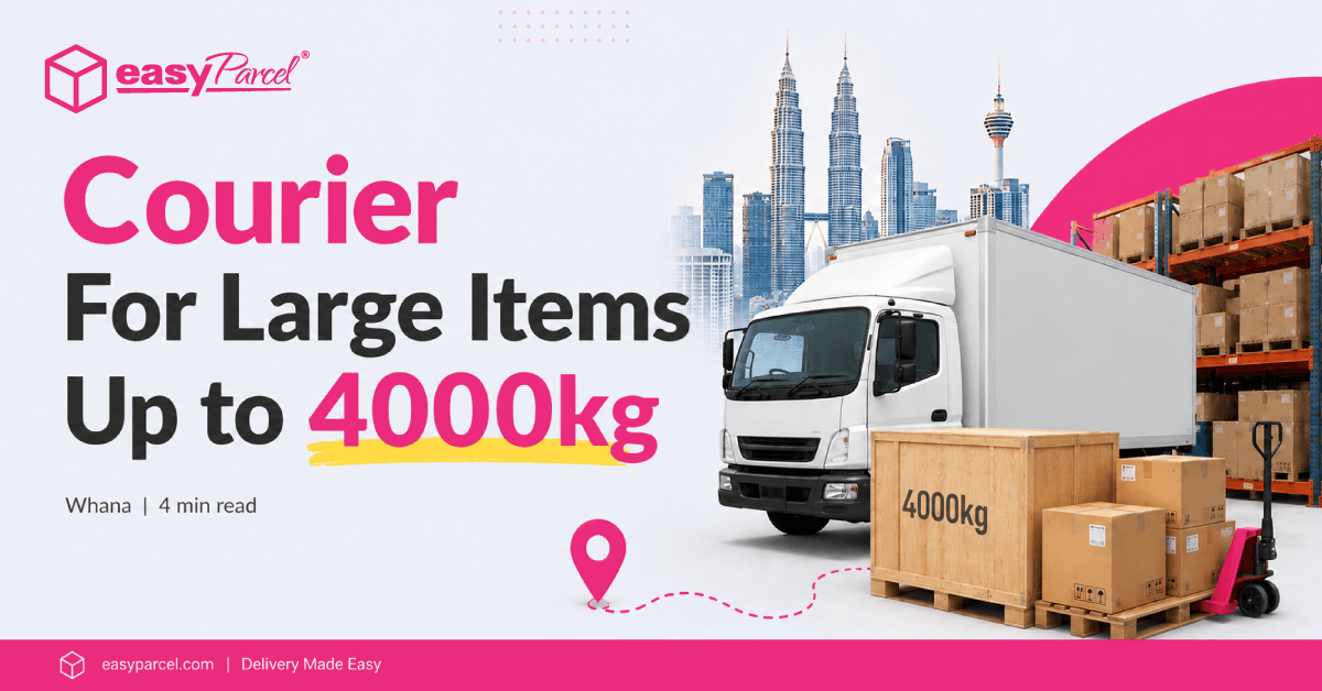 Courier For Large Items up to 4000kg