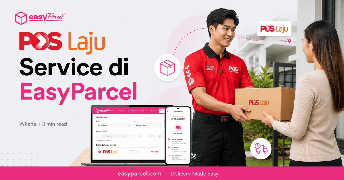 Pos Laju Service di EasyParcel