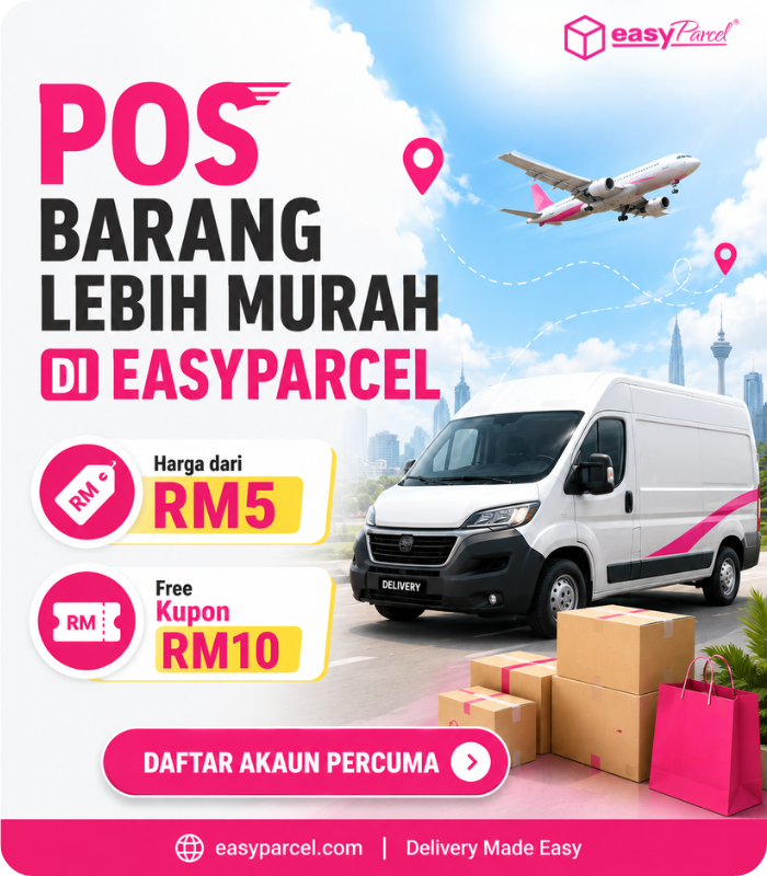 Pos Barang Lebih Murah di EasyParcel