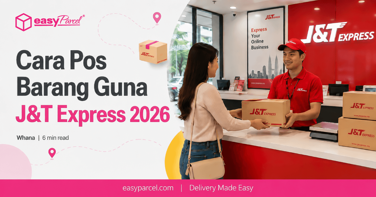 Cara Pos Barang Guna J&T Express