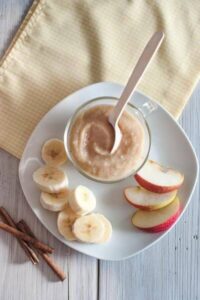 potassium, which is good for your baby’s heart and muscles,