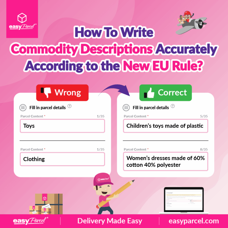 How to accurately write commodity description for international shipping