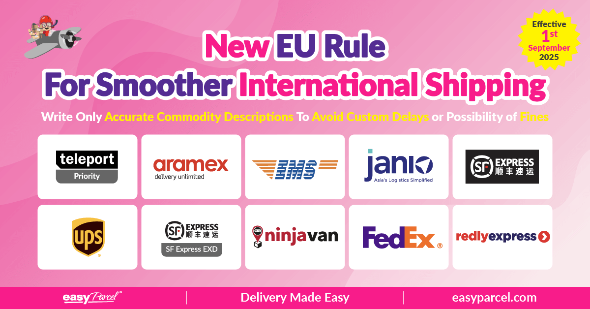 New EU rule for smoother international shipping (accurate commodity description)