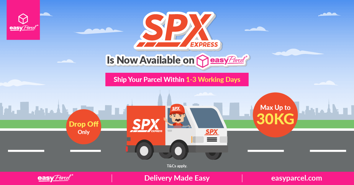SPX Express in EasyParcel