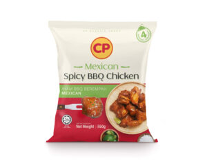 sweet, smoky, and slightly spicy chicken from CP.