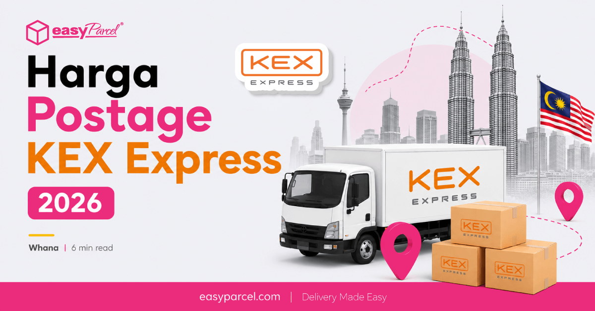 Harga Postage KEX Express