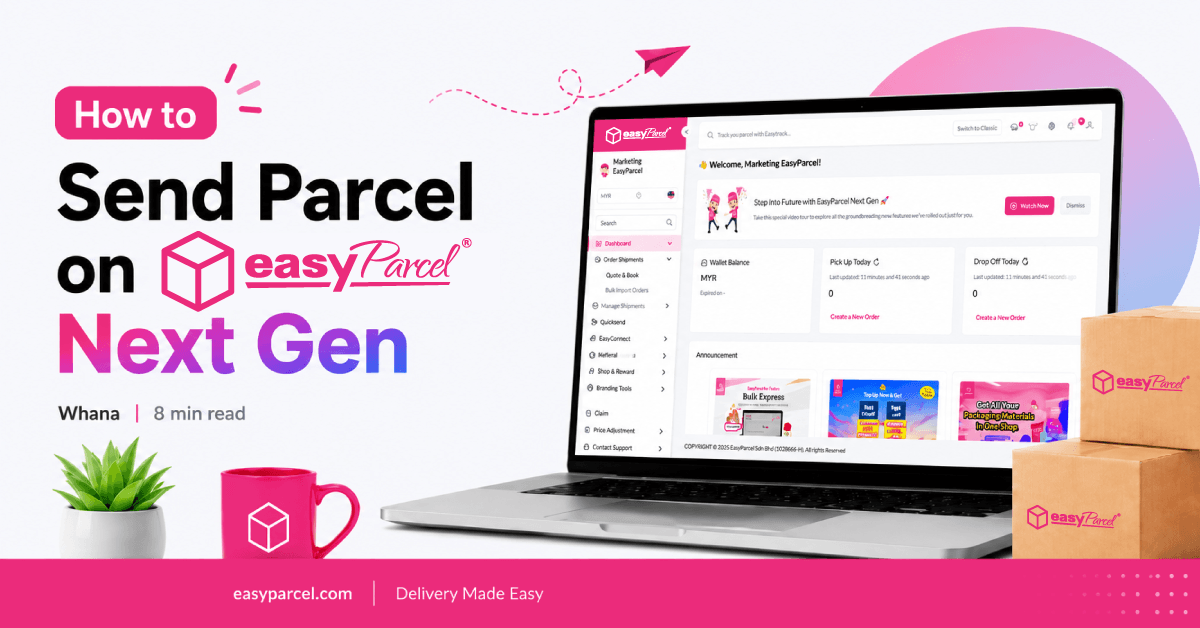 Send Parcel on NextGen