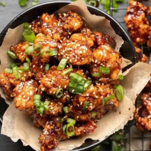 : Korean crispy fried chicken is a must to eat when you go to any Korean restaurant.