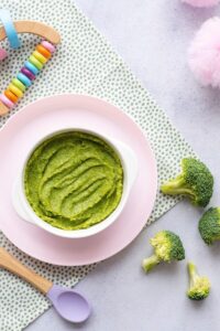 It has vitamin C, vitamin K, calcium, and fibre