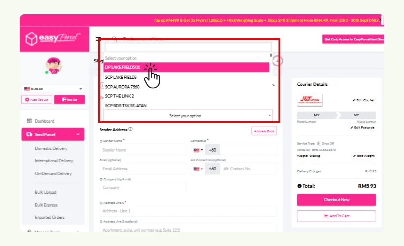 select-nearest-jnt-express-drop-off-point