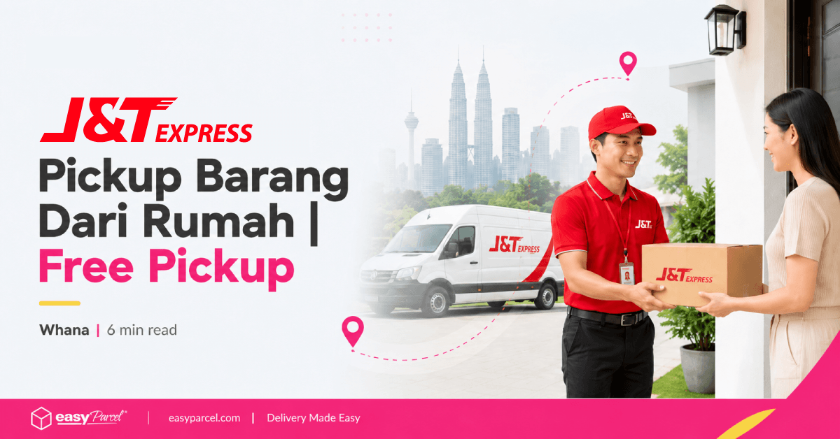 J&T Pickup Barang Dari Rumah | Free Pickup