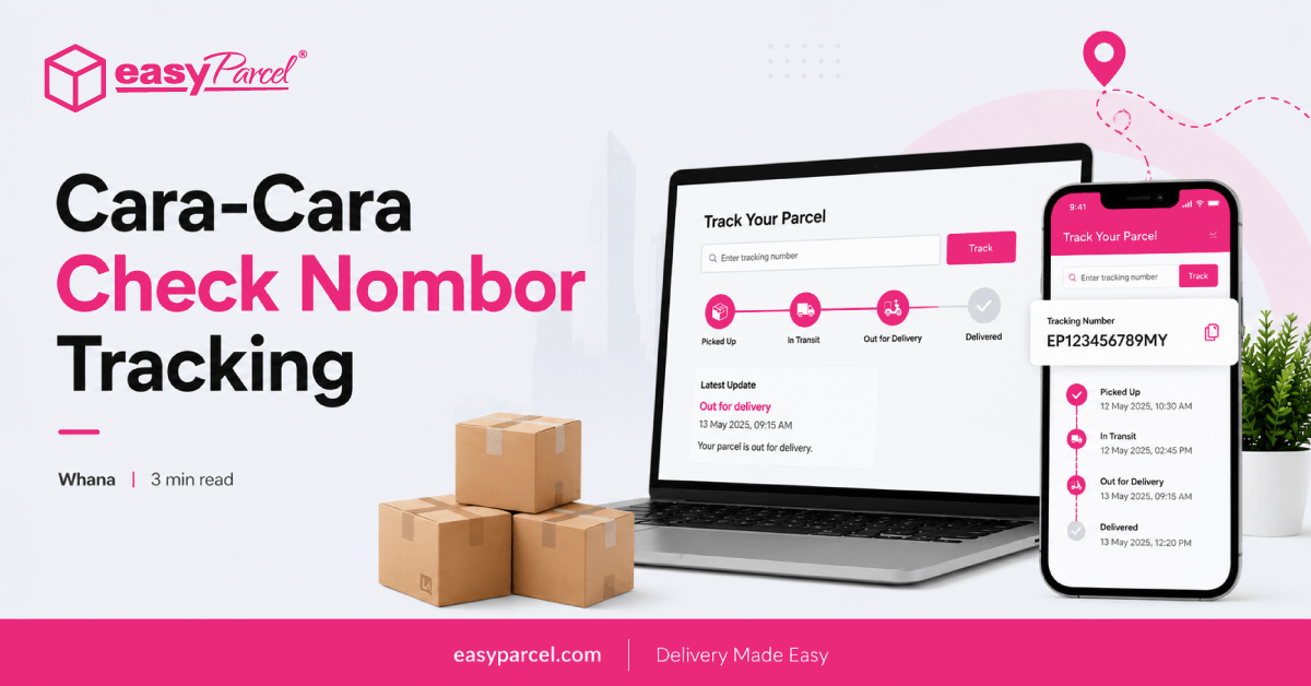 Cara Cara Check Nombor Tracking