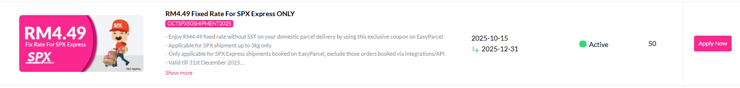SPX Coupon RM4.49