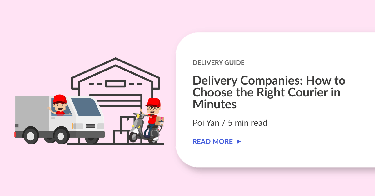 Delivery Companies How to Choose the Right Courier in Minutes