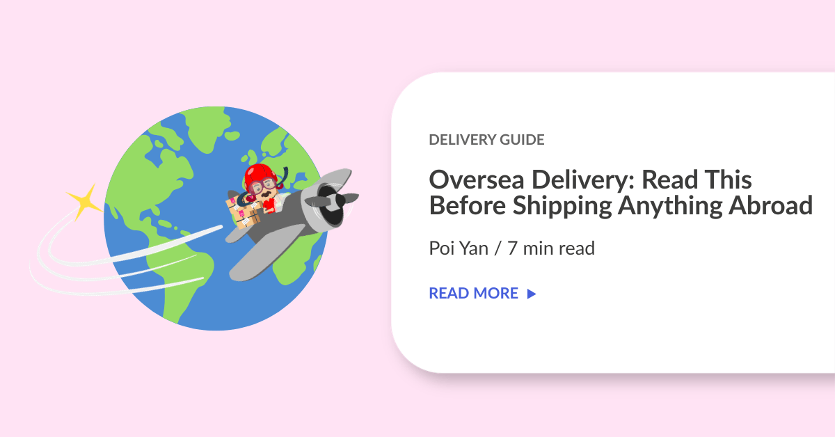 Oversea Delivery: Read This Before Shipping Anything Abroad