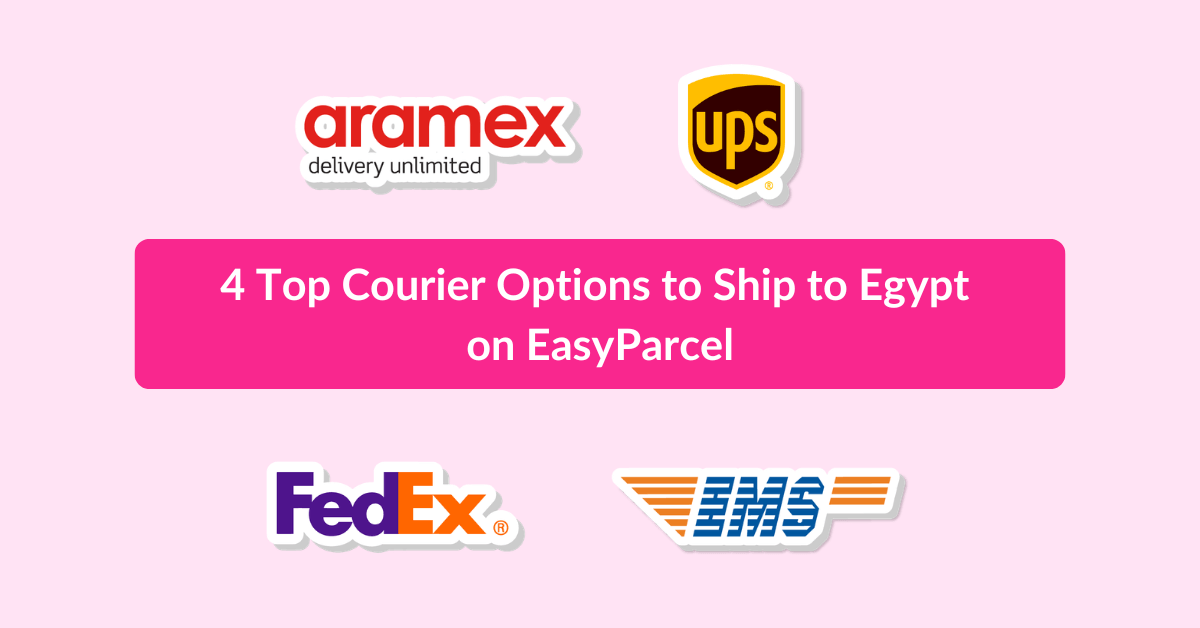 4 Top Courier Options to Ship to Egypt on EasyParcel