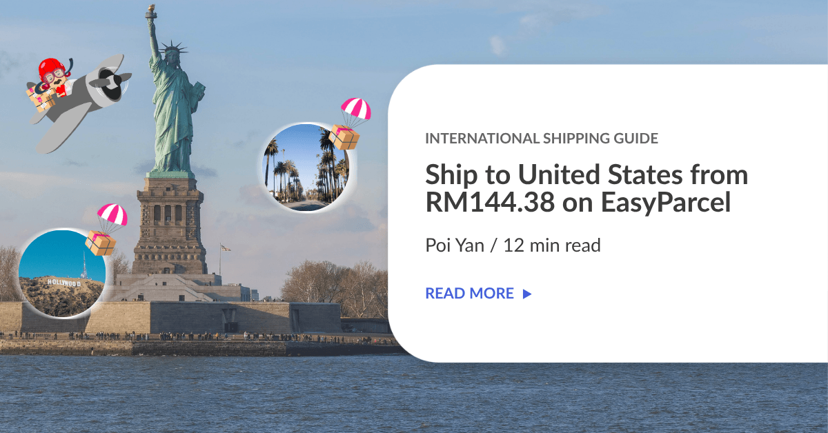 Ship to United States from RM144.38 on EasyParcel