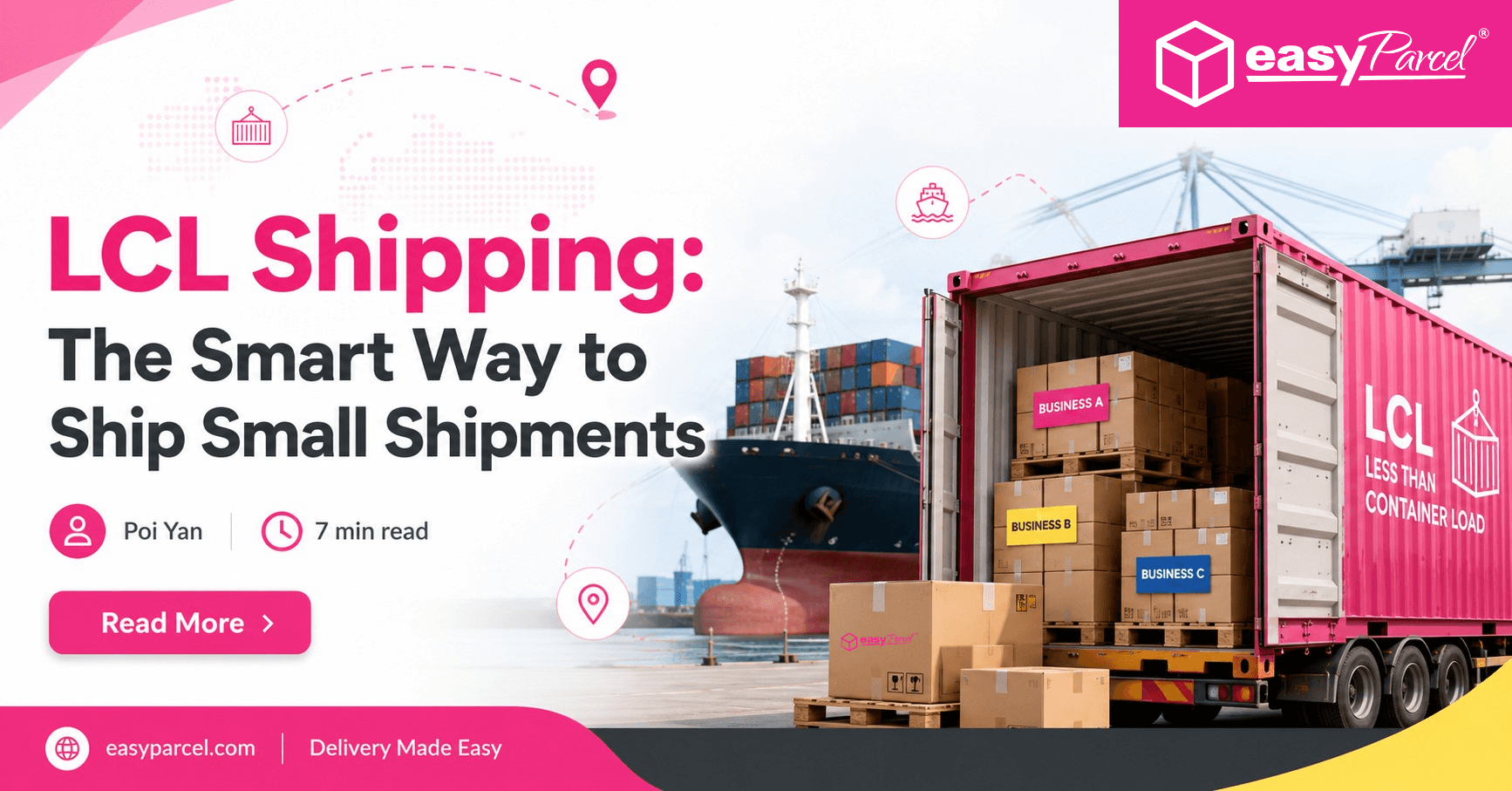 LCL Shipping The Smart Way to Ship Small Shipments