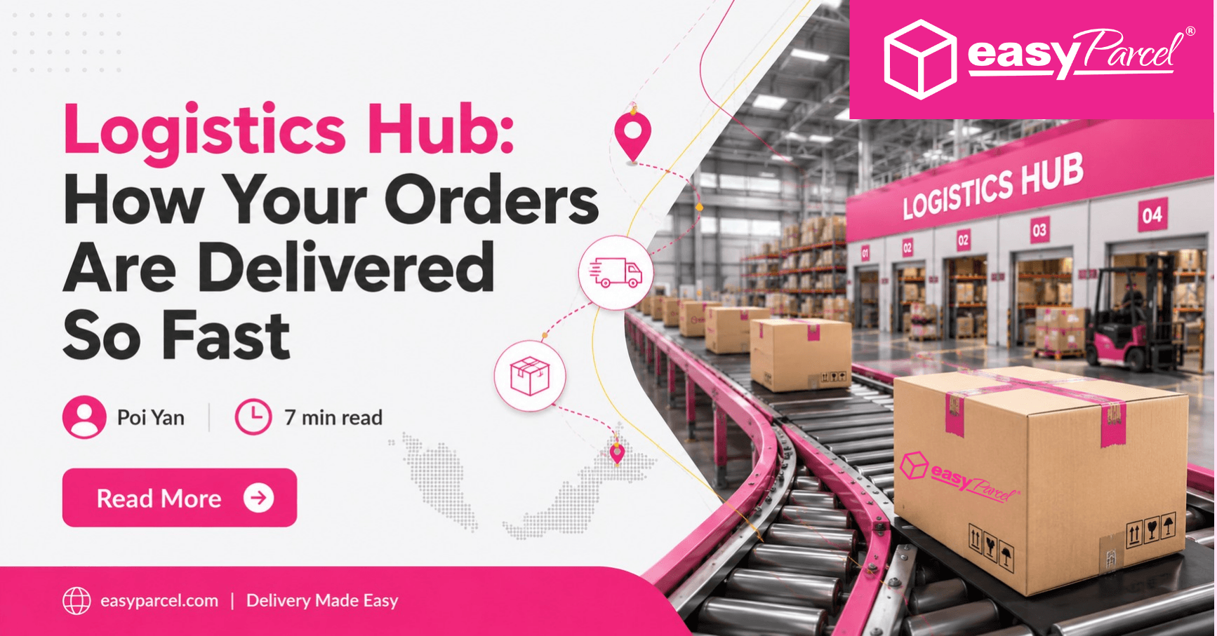 Logistics Hub How Your Orders Are Delivered So Fast