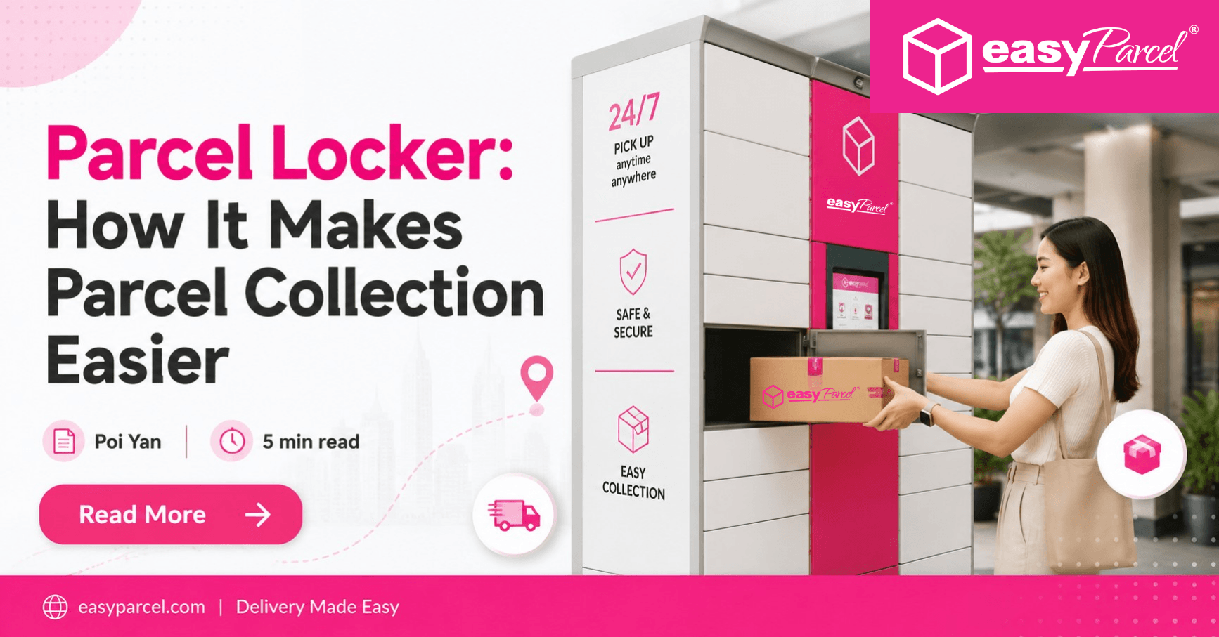 Parcel Locker How It Makes Parcel Collection Easier