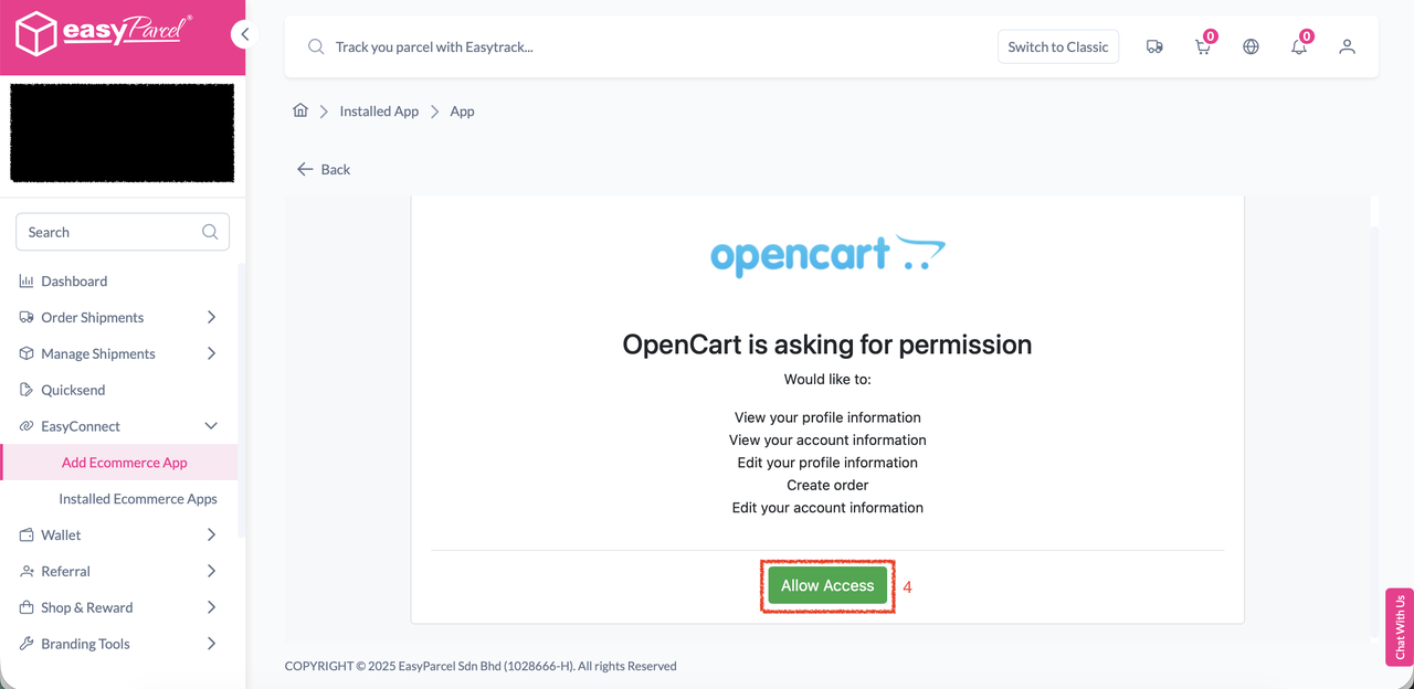 Step 2 screenshot