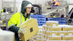 receiving goods for cold storage warehouse