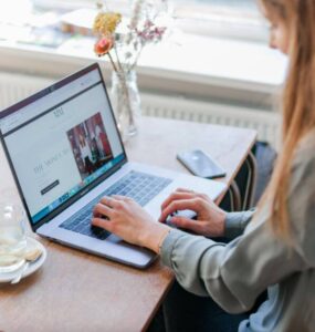 Customers Fill in Their Details and Select Products on Online Order Form