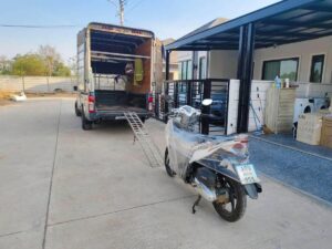 Delivery and Inspection for Motorcycle Delivery
