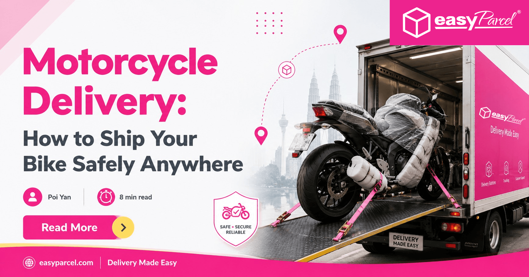 Motorcycle Delivery How to Ship Your Bike Safely Anywhere