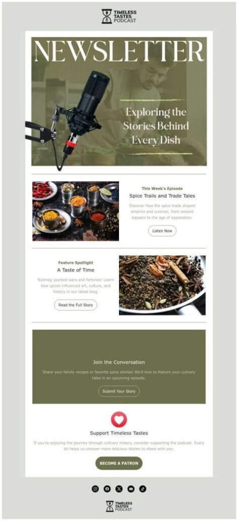 Newsletter emails for email marketing malaysia