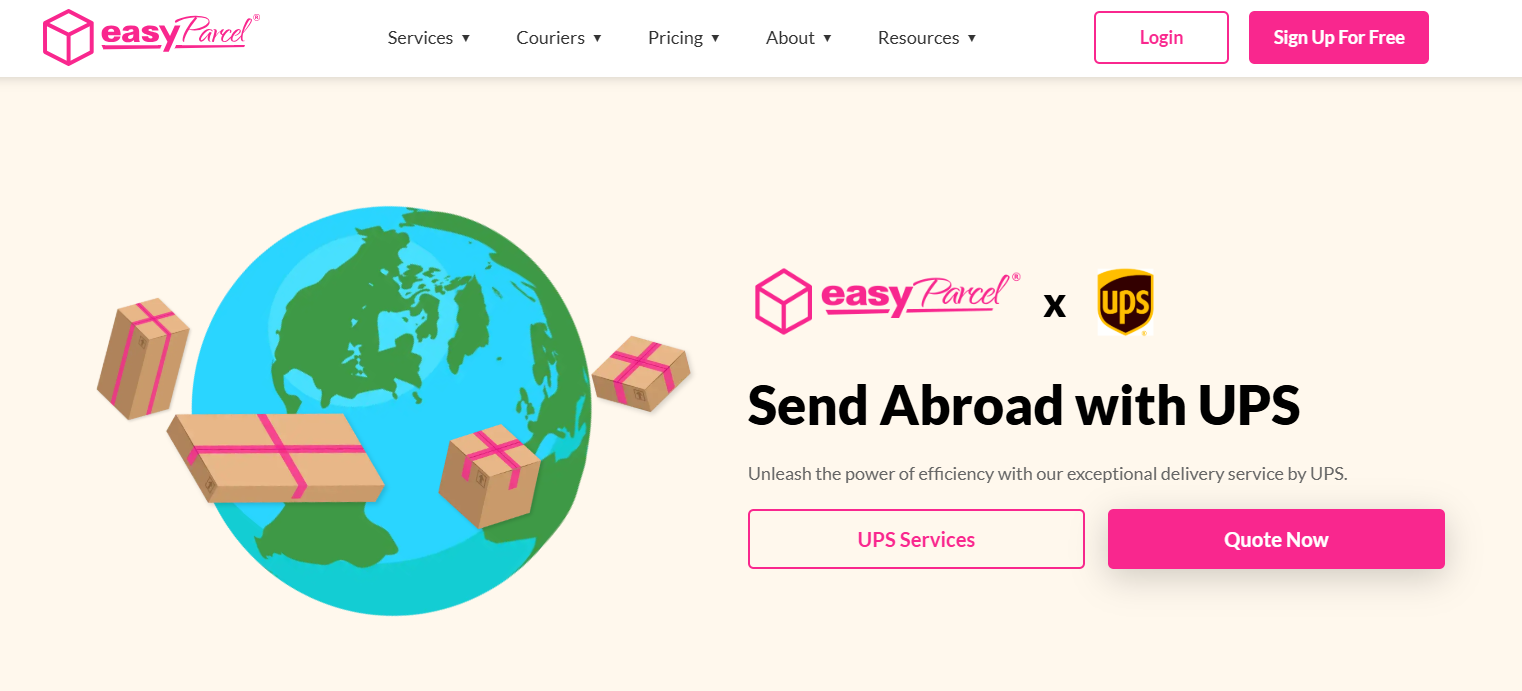 UPS Malaysia Shipping Rates