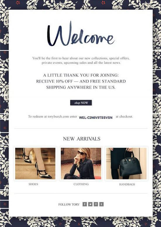 Welcome emails for email marketing Malaysia