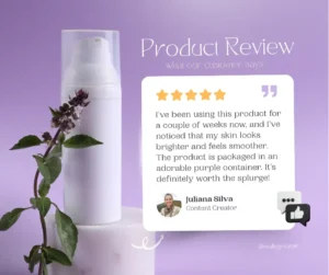 Writing for product review
