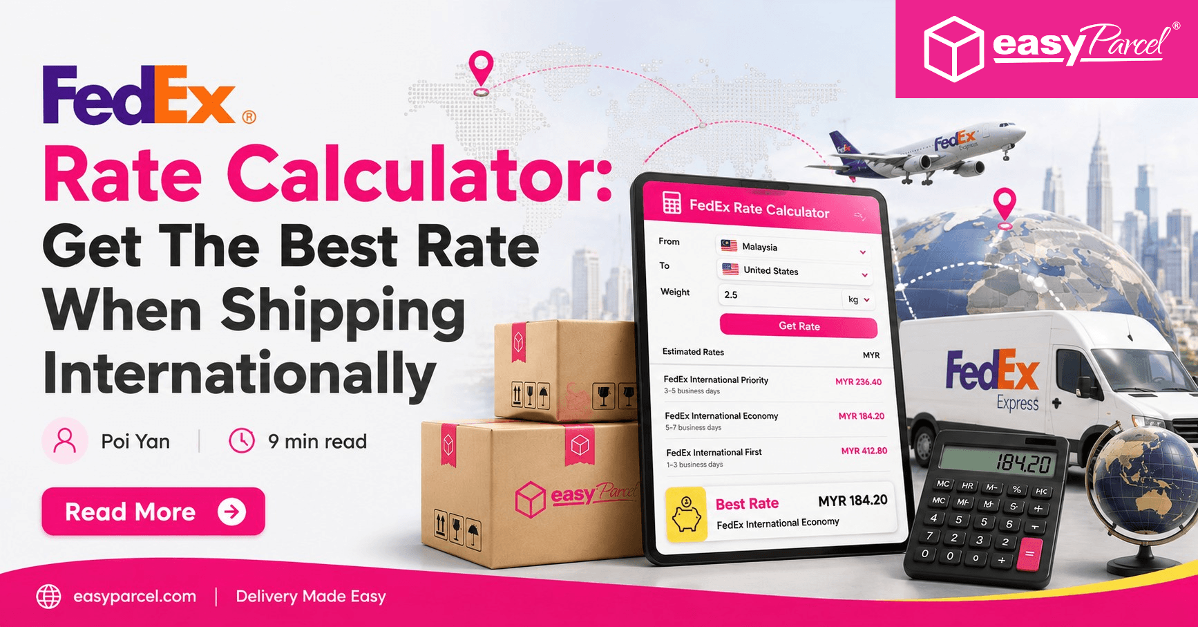 FedEx Rate Calculator Get The Best Rate When Shipping Internationally