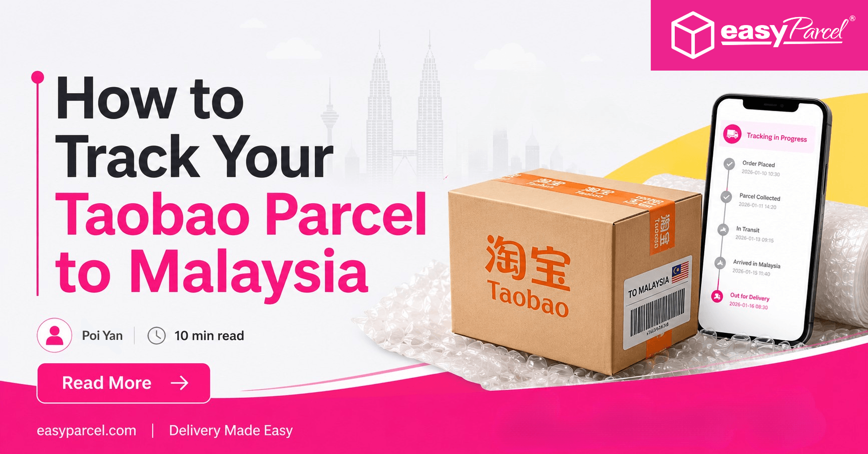 How to Track Your Taobao Parcel to Malaysia (Complete 2026 Guide)